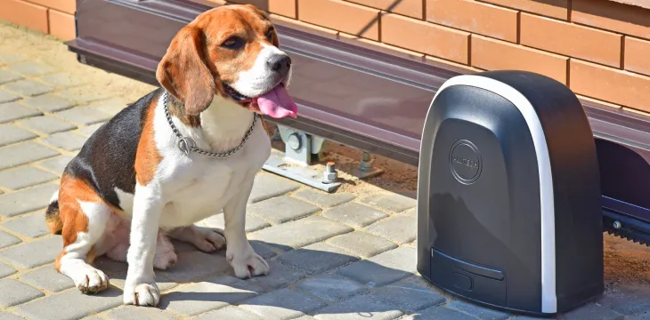 Умный привод для откатных ворот ALUTECH Roteo RTO-500MKIT-Sm + модуль Wi-fi