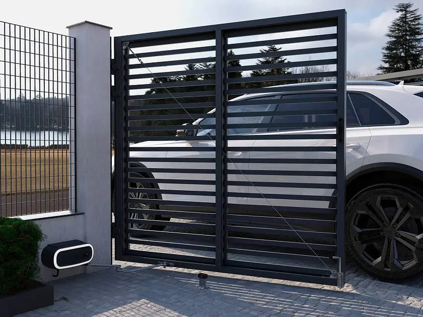 Скидка&nbsp;10% на&nbsp;распашные ворота с&nbsp;автоматикой &laquo;АЛЮТЕХ&raquo;